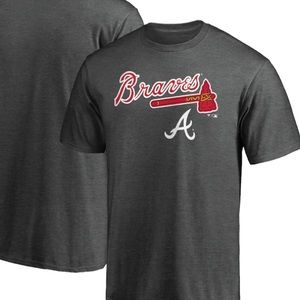 MLB Atlanta Braves Grey Shirt